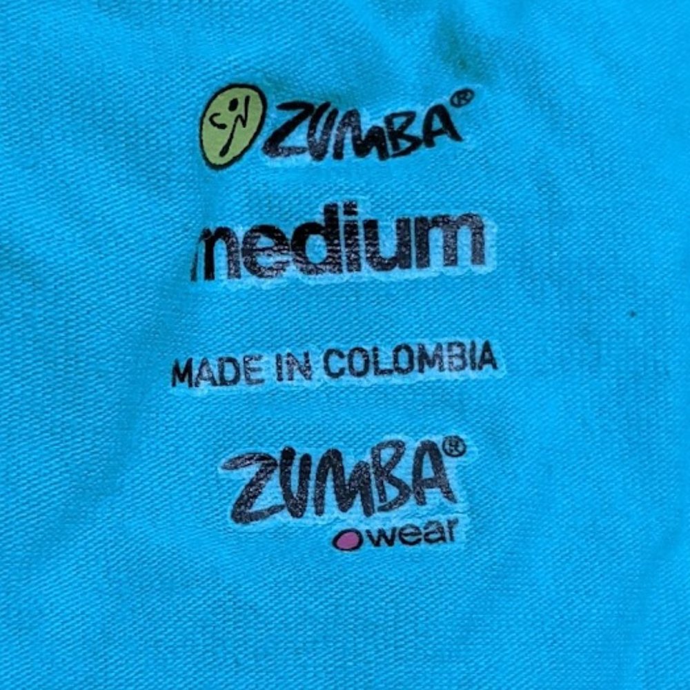 Zumba Teal & Green Tank Top - Picture 4 of 4